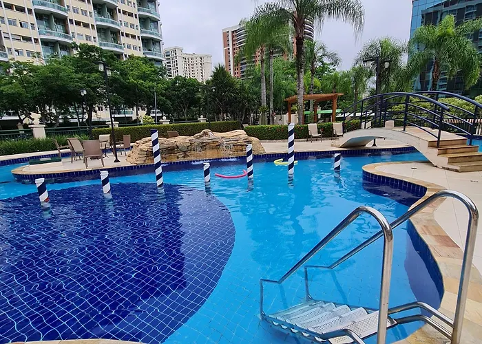 Barra Premium-Flat 1203-3 Piscina, Academia, Praia até 4 hóspedes Rio de Janeiro